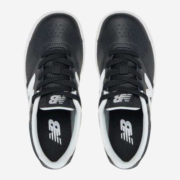 Sneakersy chłopięce New Balance B80 PSB80BW 34.5 Czarne (197968156129) - obraz 4