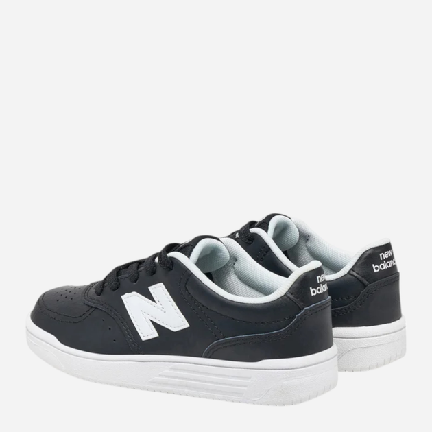 Дитячі шкіряні кросівки для хлопчика New Balance B80 PSB80BW 30 Чорні (197968156174) - зображення 3