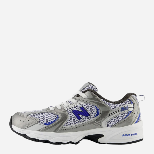 Дитячі кросівки для хлопчика New Balance 530 PZ530ADE 32 Сріблясті (197968236760) - зображення 2