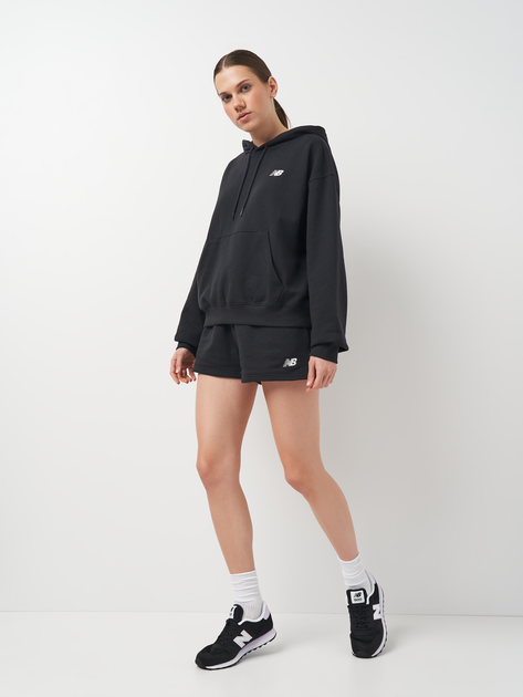 Spodenki sportowe damskie krótkie New Balance Nb Small Logo WS41500 S Czarne (197375375496) - obraz 3