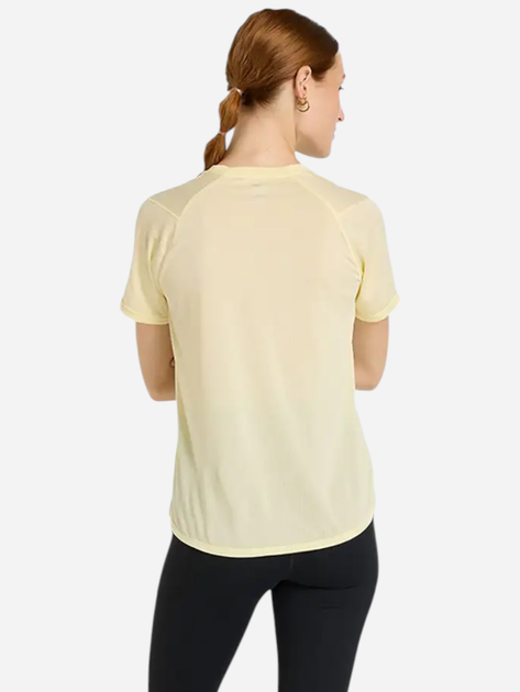 Спортивна футболка для бігу жіноча New Balance Athletics WT41253 S Жовта (197967347498) - зображення 2