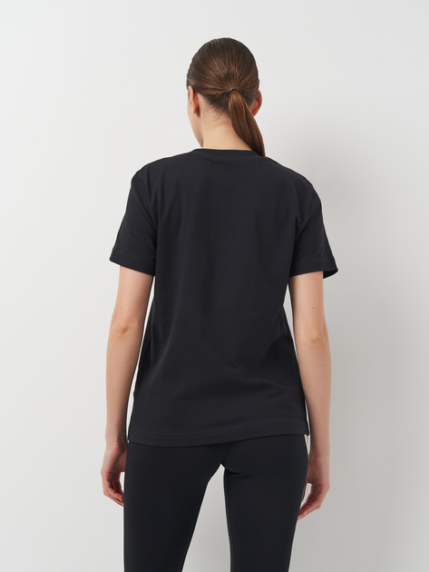 Футболка бавовняна довга жіноча New Balance Sport Essentials Jersey Logo WT41502 L Чорна (197375382951) - зображення 2