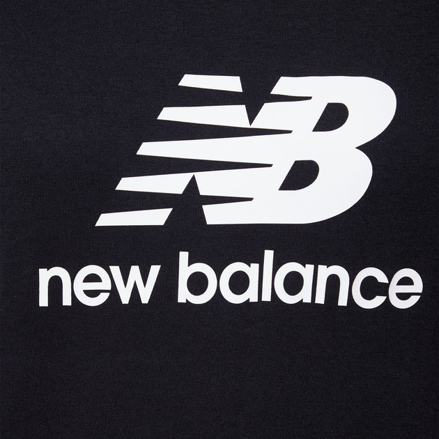 T-shirt damski bawełniany New Balance Sport Essentials Jersey Logo WT41502 M Czarny (197375382968) - obraz 7