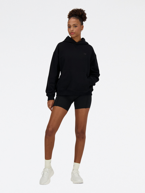 Худі жіноче New Balance Nb Athletics WT41537 L Чорне (197375386553) - зображення 3