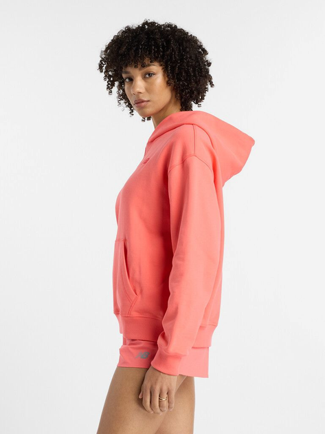 Bluza damska z kapturem New Balance Nb Athletics WT41537 XS Jasnoczerwona (197967357411) - obraz 3