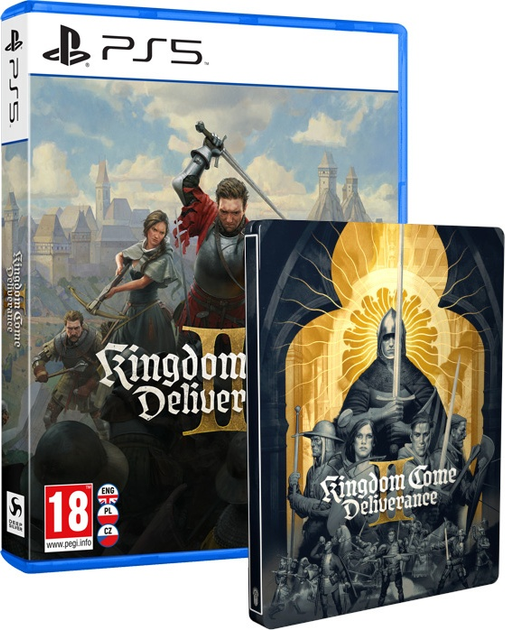 Gra PS5 Kingdom Come: Deliverance II + Steelbook (Blu-ray płyta) (4020628578381) - obraz 1