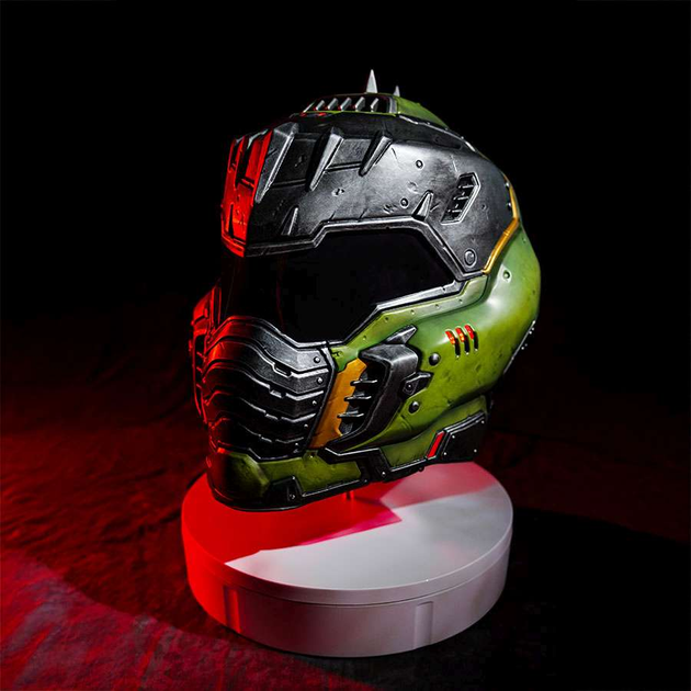 Figurka Plaion DOOM: The Dark Ages Helmet Replica Bundle (0840316415903) - obraz 9