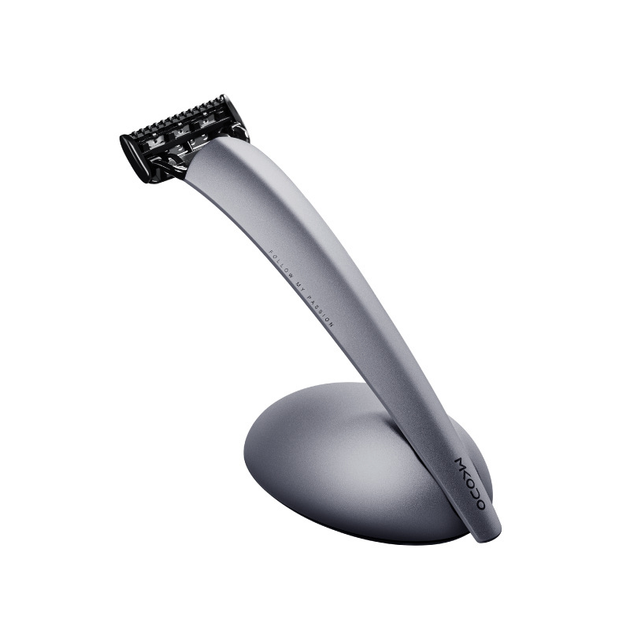 Бритва ручна Mkodo X1 Razor чоловічий набір для гоління з магнітною підставкою та піною для гоління - зображення 3