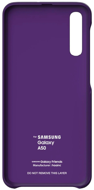 Панель Samsung Smart Cover Buzz Astral для Galaxy A50 Violet (GP-FGA505HIDEW) - зображення 2