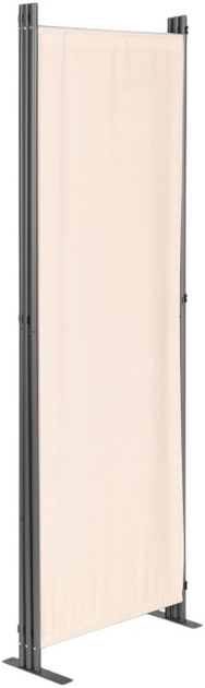 Składany parawan ogrodowy ModernHome by Multistore 3-panelowy 167 x 164 cm beżowy (AW-022/3TLG BEIGE) - obraz 4