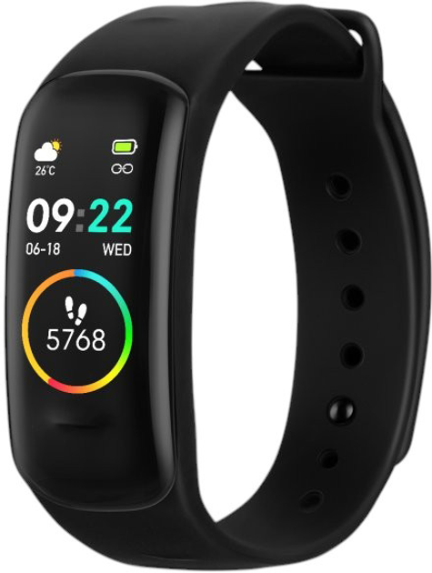 Фітнес-браслет Niceboy X-fit Plus Black (xfit-plus) - зображення 1