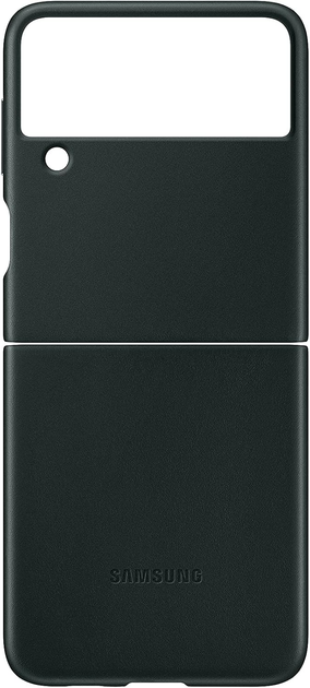 Etui plecki Samsung Leather Cover do Galaxy Flip 3 Green (EF-VF711LGEGWW) - obraz 6