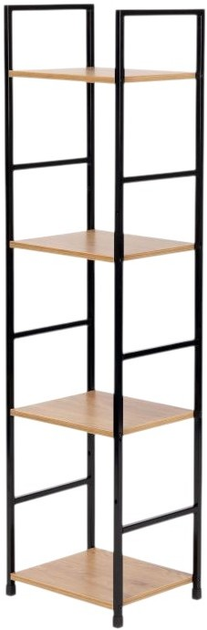 Regał ModernHome by Multistore drewniany 4 półki loft (CWJ3024112L WILD OAK) - obraz 3