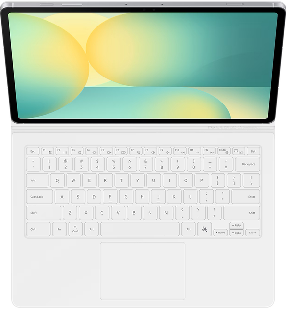 Etui z klawiaturą Samsung Book Cover Keyboard Slim - AI Key do Galaxy Tab S10 FE+ White (EF-DX625UWEGWW) - obraz 10