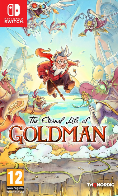 Gra Nintendo Switch The Eternal Life of Goldman (Kartridż) (9120131602360) - obraz 1