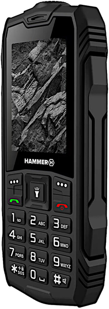 Telefon komórkowy MyPhone Hammer Rock LTE Black (TEL001069) - obraz 3
