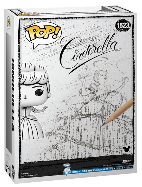 Фігурка Funko Pop! Cover Art Disney Cinderella 9 см (889698809368) - зображення 3
