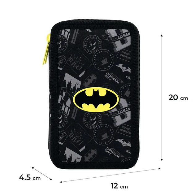 Шкільний набір Kite Education DC Batman SET_DC25-556M (рюкзак, пенал, сумка) - изображение 7