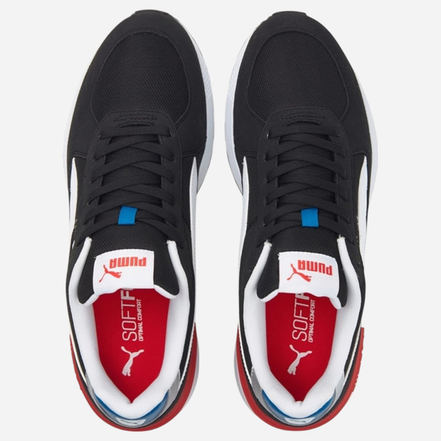 Buty sportowe męskie Puma Graviton 380738-11 45 Czarne z niebieskim i czerwonym (4064536641683) - obraz 4