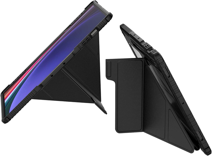 Etui Nillkin Bumper Leather Case Pro do Galaxy Tab S9 Ultra Black (6902048270435) - obraz 5
