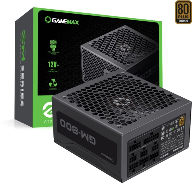 Блок питания 800 Вт GameMax GM-800 Modular - изображение 10