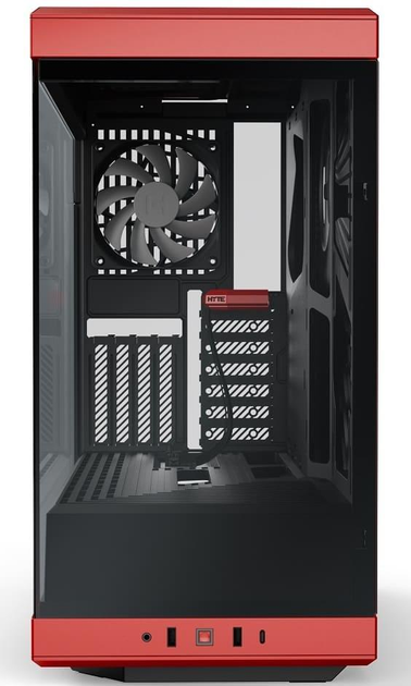 Корпус Hyte Y40 Black-Red (CS-HYTE-Y40-BR) Без БП - изображение 2