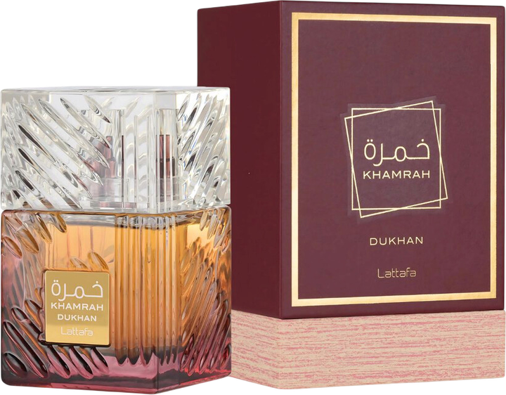 Woda perfumowana męska Lattafa Khamrah Dukhan 100 ml (6290362342373) - obraz 2