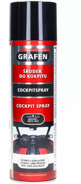 Środek do kokpitu GRAFEN Professional Matowy 500 ml (5902854570492) - obraz 1