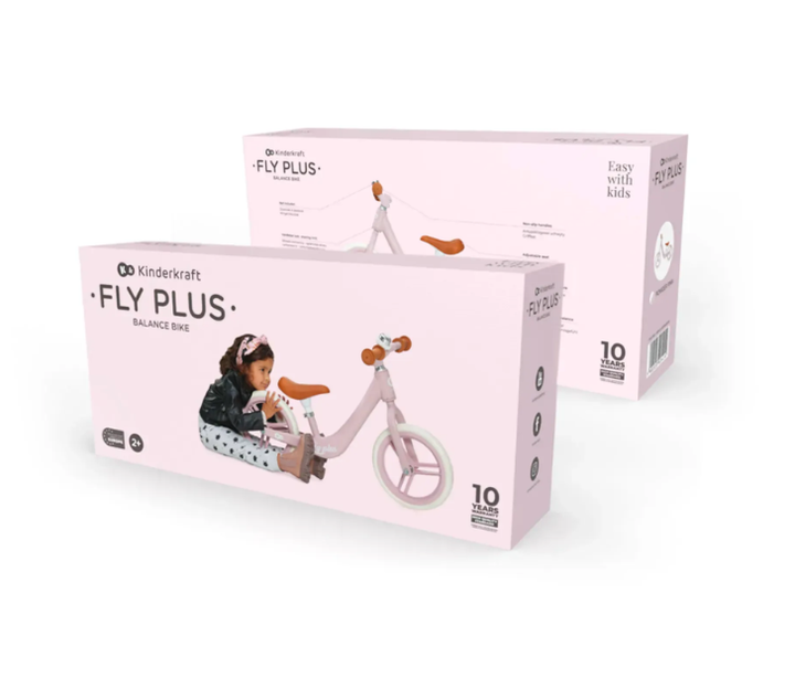 Беговел Kinderkraft Fly Plus Pink (KRFLPL00PNK0000) - изображение 6