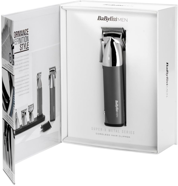 Машинка для підстригання волосся BaByliss Super-X Metal E996E - зображення 8