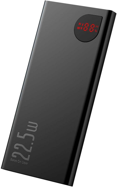 УМБ Baseus Adaman 10000mAh 22.5W Black (PPAD070001) - зображення 2