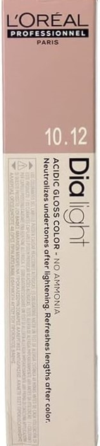 Farba do włosów L'oreal Professionnel Dia Light 10.12 Light Ash 50 ml (3474637004620) - obraz 1