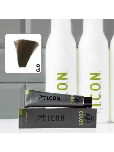 Farba do włosów Icon Ecotech Color Naturalna 6 Dark Blonde 60 ml (8436533671660) - obraz 2