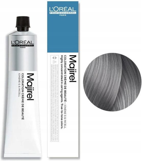 Farba do włosów L'oreal Professionnel Majirel Cool Inforced 8.1 Light Blonde Ash 50 ml (3474636859887) - obraz 2
