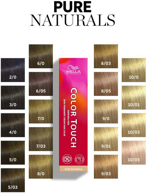 Фарба для волосся Wella Professionals Color Touch półtrwała 7-0 Medium Blond 60 мл (4064666937373) - зображення 3