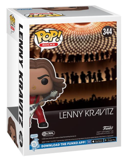 Фігурка Funko Pop! Rocks Lenny Kravitz 9.5 см (889698725668) - зображення 3