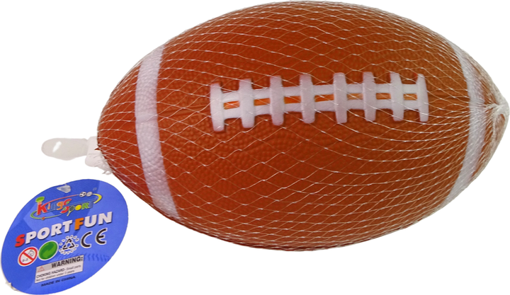 Piłka do futbolu amerykańskiego LEAN Toys 22 x 12 x 12 cm 11330 (5905214974282) - obraz 2