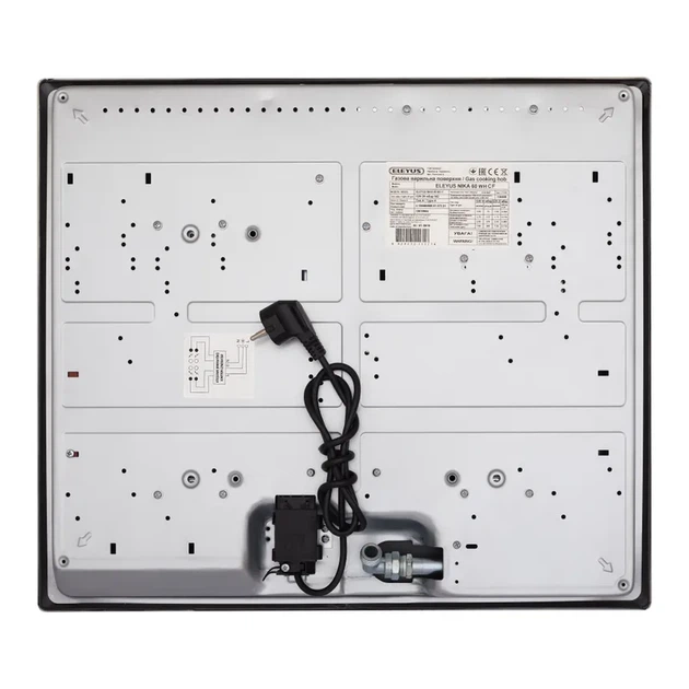 Газова варильна поверхня ELEYUS NIKA 60 WH CF - изображение 4