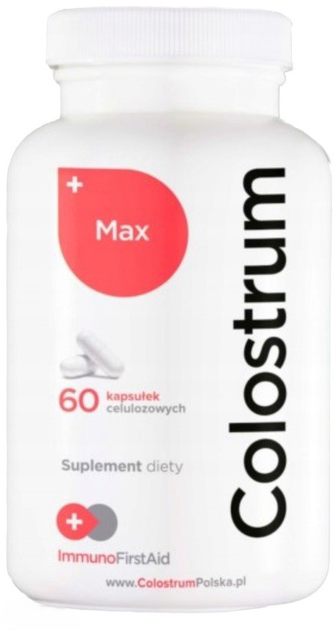 Prebiotyk Colostrum Max 60 kapsułek (5907222714195) - obraz 1