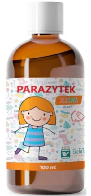 Натуральна дієтична добавка EkoToTu Parazytek Kids рідина 100 мл (5907150367012) - зображення 1
