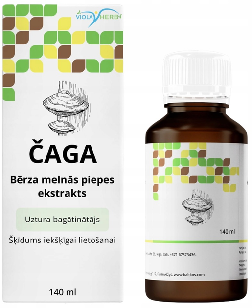 Naturalny suplement diety Viola Herbs befungin 140 ml (4751012580832) - obraz 1