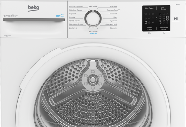 Сушильна машина Beko BM3T38239WW (7094996) - изображение 5