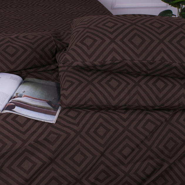 Наволочка MirSon Ranforce Elite 17-0624 Geometry Brown 50х70 см від Rozetka на платформі USKIDKA Акція на Наволочка MirSon Ranforce Elite 17-0624 Geometry Brown 50х70 см від Rozetka
