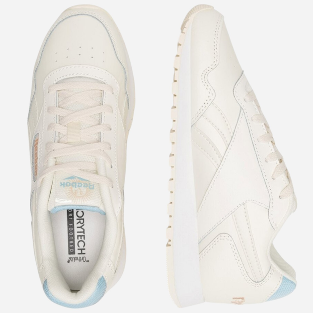 Жіночі кросівки Reebok Glide GV6997 38 Бежеві з блакитним (4066748664153) - зображення 6
