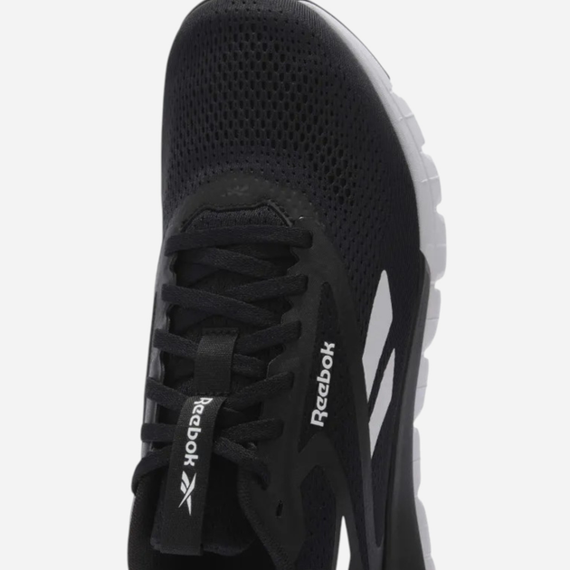 Чоловічі кросівки для залу Reebok Flex Trainer 100210150 42.5 (9.5US) Чорні з білим (1200161440106) - зображення 5