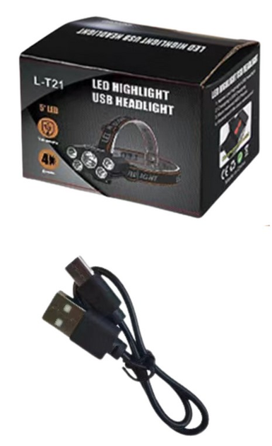 Ліхтар налобний LEAN L-T21 LED (5905991035817) - зображення 3