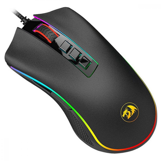 Мышь Redragon Cobra FPS M711-1 RGB USB Black (77226) - изображение 2