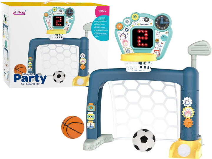Interaktywna bramka LEAN Toys 3 w 1 12816 (5905214979904) - obraz 2