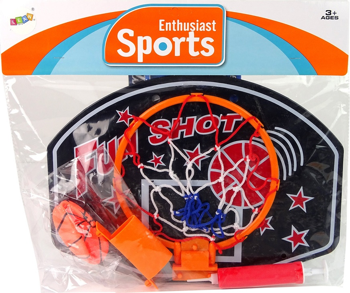 Zestaw do gry w koszykówkę LEAN Toys 12214 (5904665999554) - obraz 4
