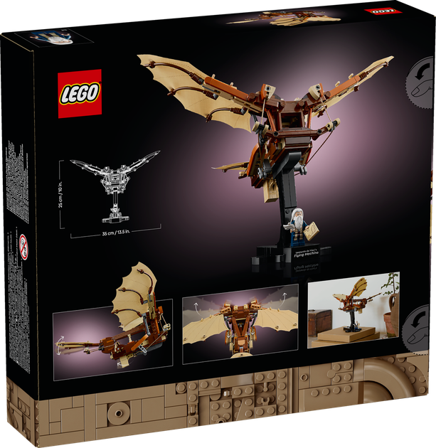 Лего Иконс Летательный аппарат Леонардо да Винчи LEGO Icons 10363 - Фото 3 Лего Иконс Летательный аппарат Леонардо да Винчи LEGO Icons 10363 - изображение 3